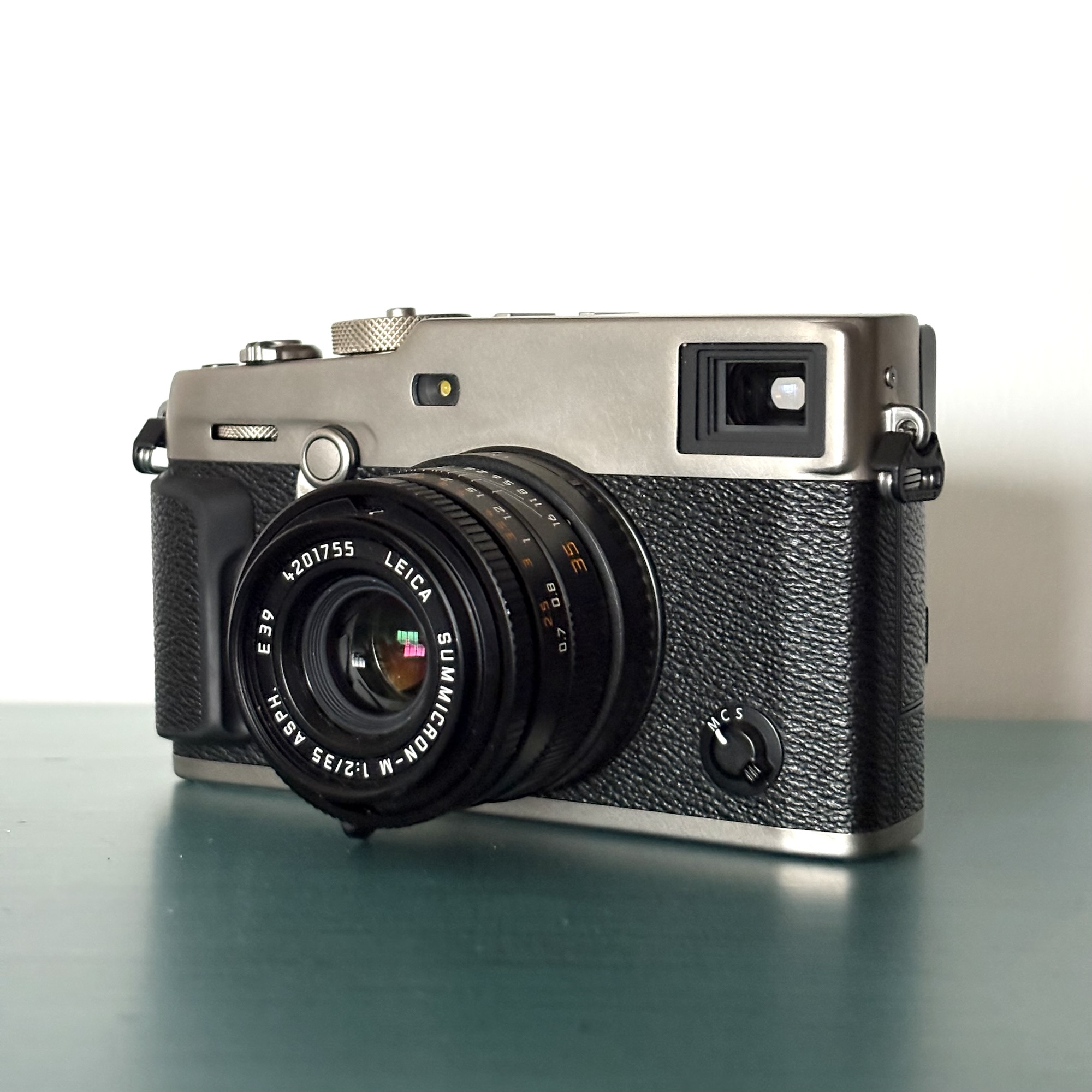 Leica M lens on Fuji X-Pro3 - measuring light